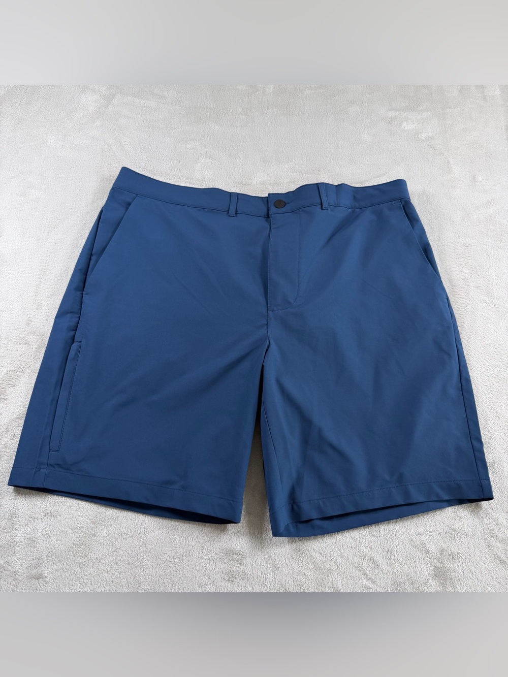 Gerry Tech Shorts Mens 40 Blue Hiking Golf Outdoors Cargo Zip Pockets Comfort